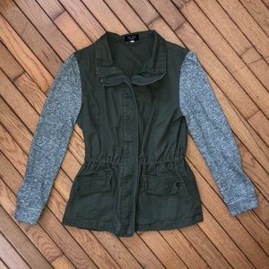 Army Green Jean Jacket